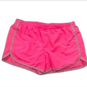 Hot Neon Pink Running Shorts Lined Wicking Athletic Shorts • Beach • Spring